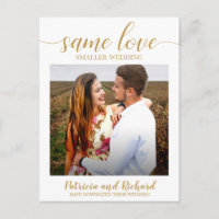 Dasselbe Foto für die Liebe-Downsize-Hochzeitsankü