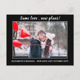 Dasselbe Liebe Neue Pläne Rett Datum HAUSHALTSJAHR Postkarte