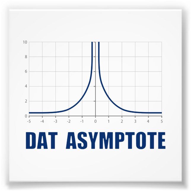 Dat Asymptote Fotodruck (Vorne)