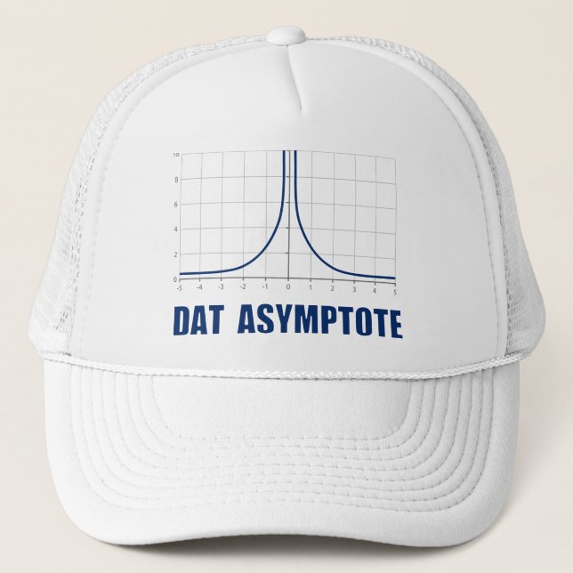 Dat Asymptote Truckerkappe (Vorderseite)