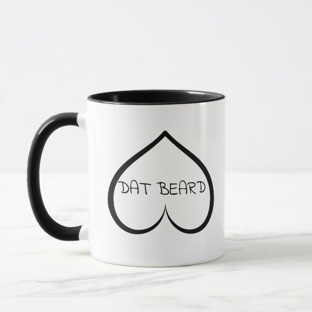 DAT Beard, Niedlich Valentine's Day Gift Tasse (Links)