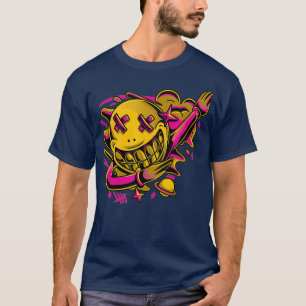 DAT DAB Lächelnde DJ-Bekleidung T-Shirt