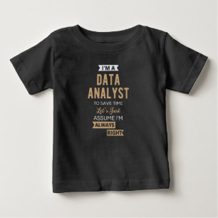 Data Analyst Baby T-shirt
