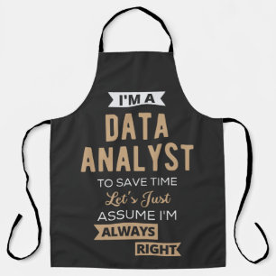 Data Analyst Schürze