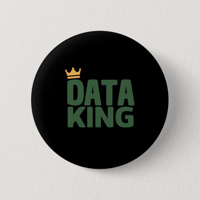 Data King Button (Vorderseite)