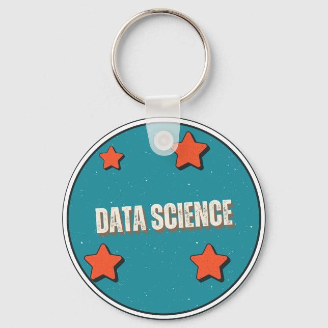 Data Science Schlüsselanhänger (Vorderseite)
