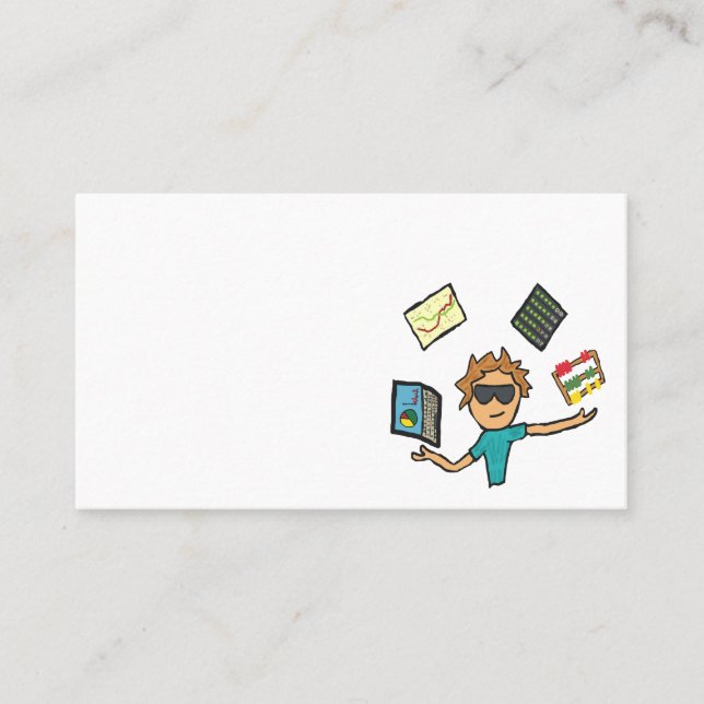 Data Science Visitenkarte (Vorderseite)