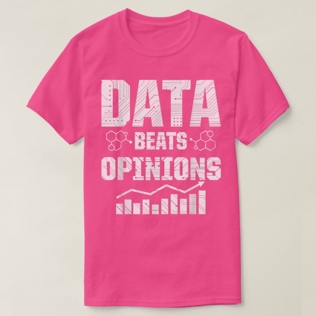 Data Scientist Data Science Mining Analyst 334 T-Shirt (Design vorne)