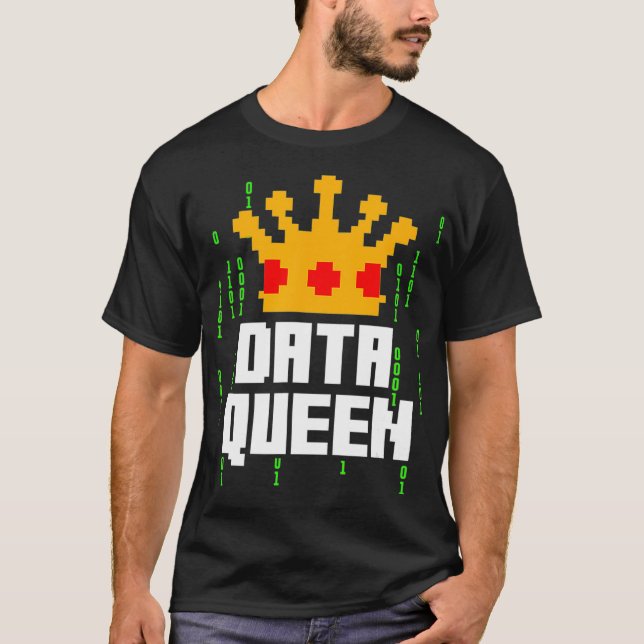 Data Scientist Research Data Science Mining Analyt T-Shirt (Vorderseite)