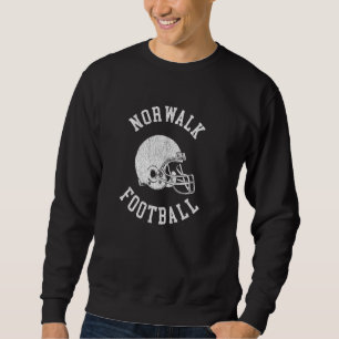 Data Set 461 Football Throwback Football Helmet Re Sweatshirt