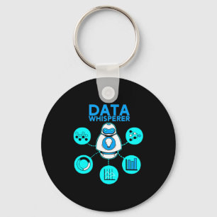 Data Whisperer Tech Ingenieur Mis Analyst Software Schlüsselanhänger