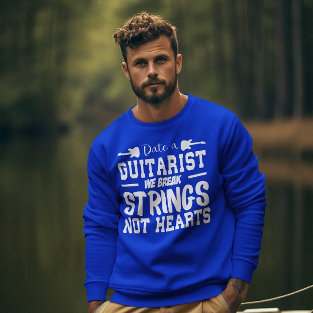 Date a Guitarist Sweatshirt (Von Creator hochgeladen)