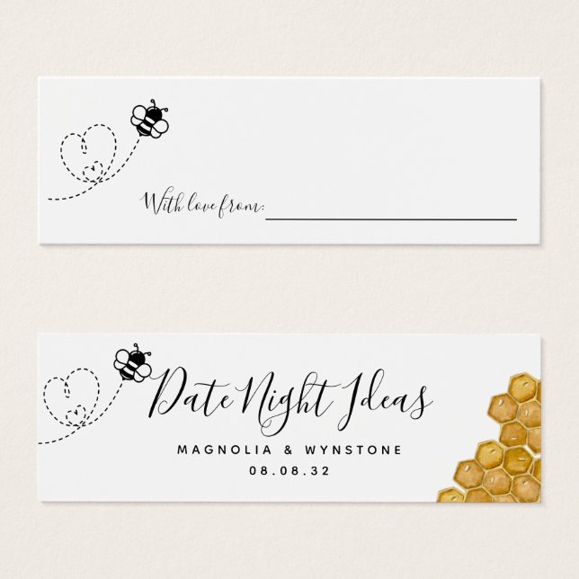Date Night Ideas Bee Brautparty Wedding (Vorne & Hinten)