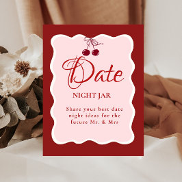 Date Night Valentinstag Brautjungfernparty Hochzei Sockelschild
