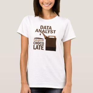 Daten-Analytiker-(lustige) Schokolade T-Shirt