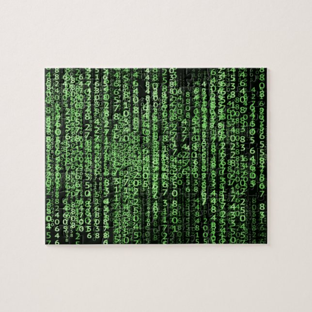 Daten der Computer-SciFi Matrix Puzzle (Horizontal)