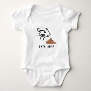 Daten-Dump Baby Strampler