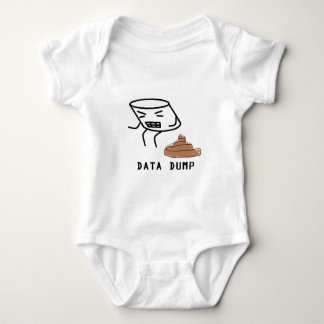 Daten-Dump Baby Strampler