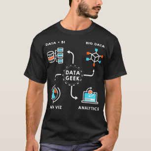 Daten für Datenwissenschaftler Analysten und Ingen T-Shirt