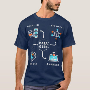 Daten für Datenwissenschaftler Analysten und Ingen T-Shirt