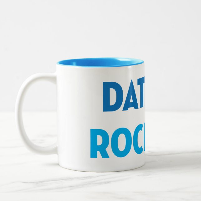 Daten nämlich Rockstar Tasse (Links)