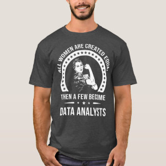 Datenanalyse für Women Data Analyst T-Shirt