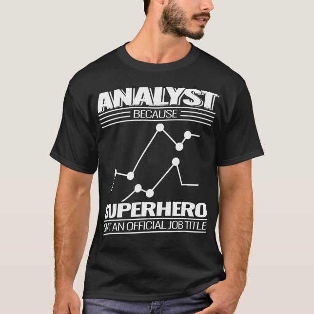Datenanalyst Datentechnologie-Statistik T-Shirt (Vorderseite)