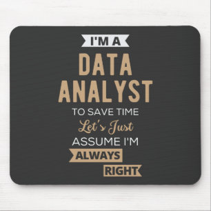 Datenanalyst Mousepad