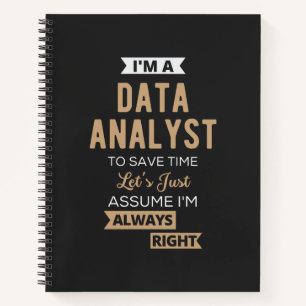 Datenanalyst Notizbuch