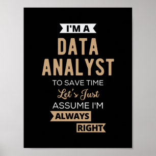 Datenanalyst Poster