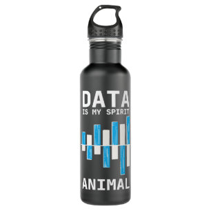 Datenanalyst Spirit Animal Data Scientist Software Edelstahlflasche