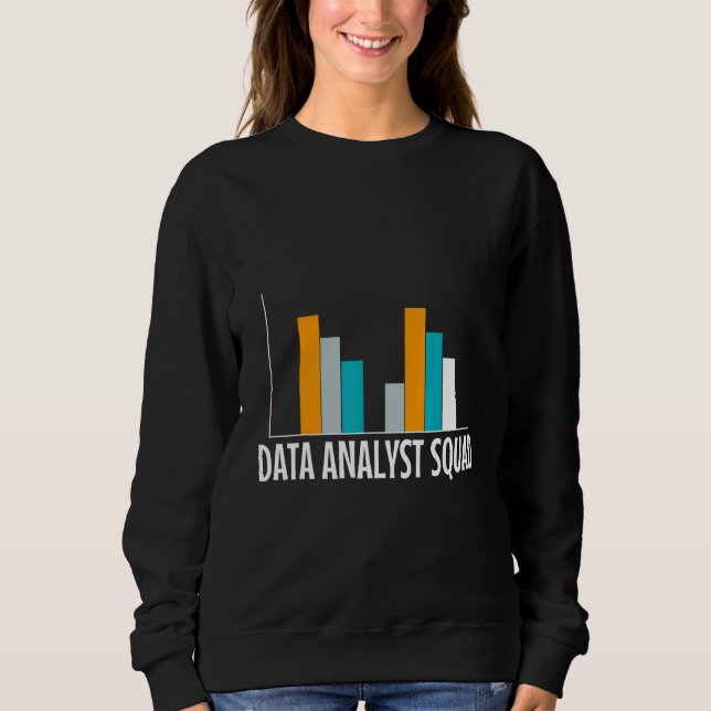 Datenanalyst Squad Sweatshirt (Vorderseite)