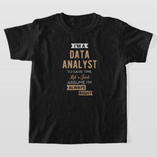 Datenanalyst T-Shirt
