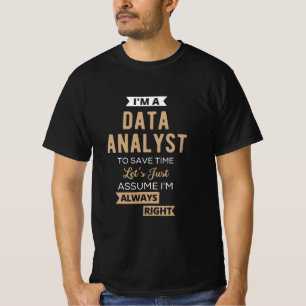 Datenanalyst T-Shirt