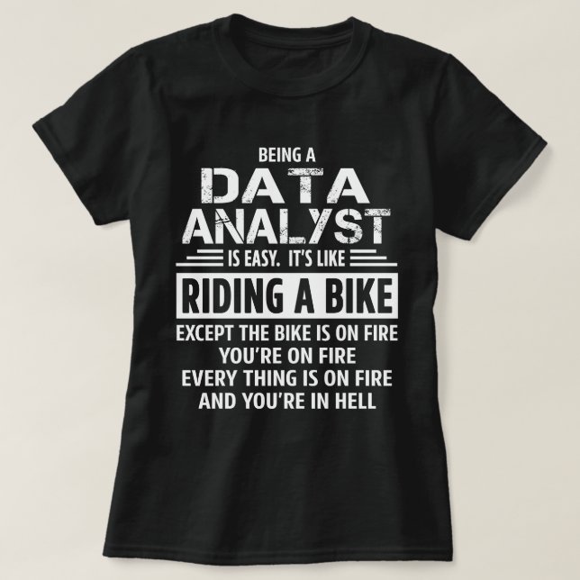 Datenanalyst T-Shirt (Design vorne)