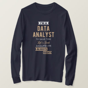 Datenanalyst T-Shirt