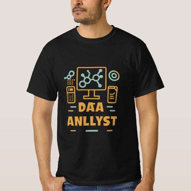 Datenanalytiker T-Shirt (Vorderseite)