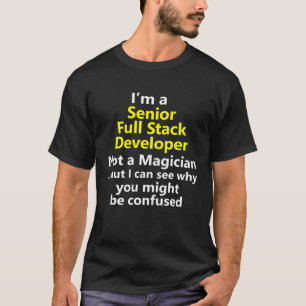 Datenbank für die Front Back End-Front-Back-End-En T-Shirt