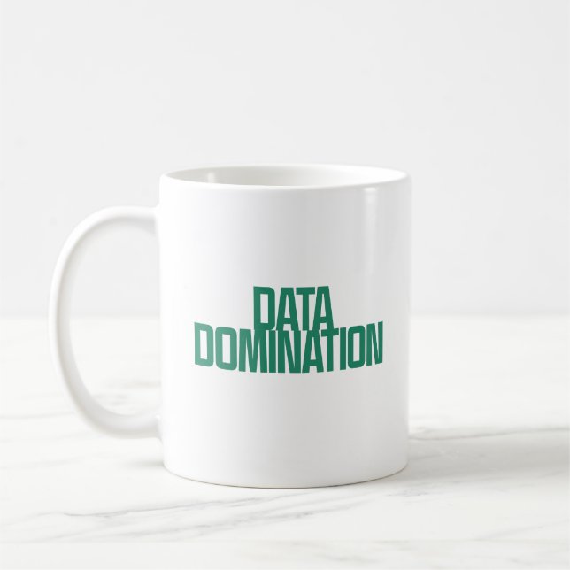 Datenbeherrschung | Analytische Powerhouse-Strateg Kaffeetasse (Links)