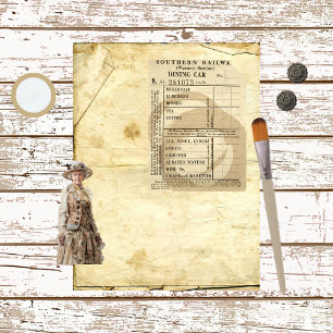 Datenblatt für Vintage Eisenbahn