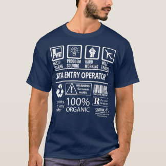 Dateneingabeverfahren für Multitasking-Jobübergabe T-Shirt