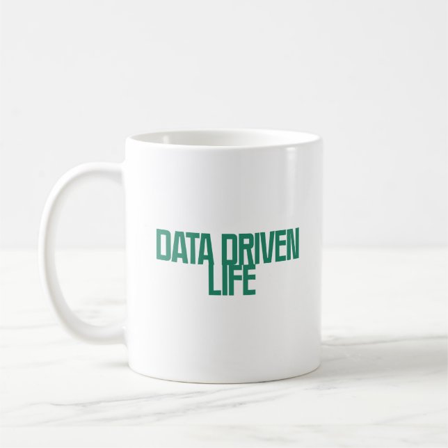 Datengetriebenes Leben | Analytische Denkweise jed Kaffeetasse (Links)