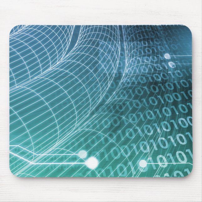 Datennetz Mousepad (Vorne)