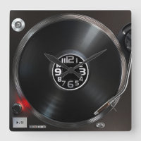 Datensatz und Turntable