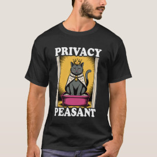 Datenschutz Bauer Süße Katzenkiste Lustige Katze 1 T-Shirt