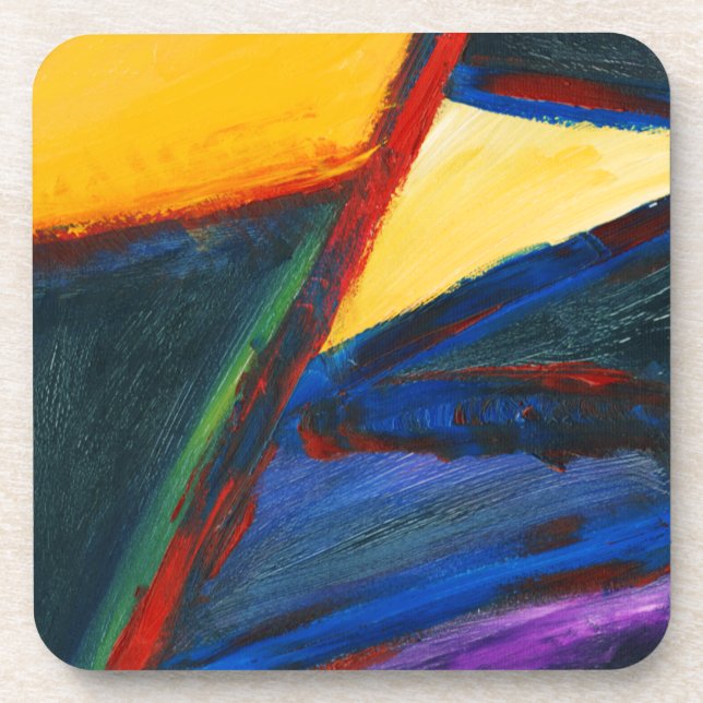 Datenschutz Bitte eins Getränkeuntersetzer (Vorderseite)