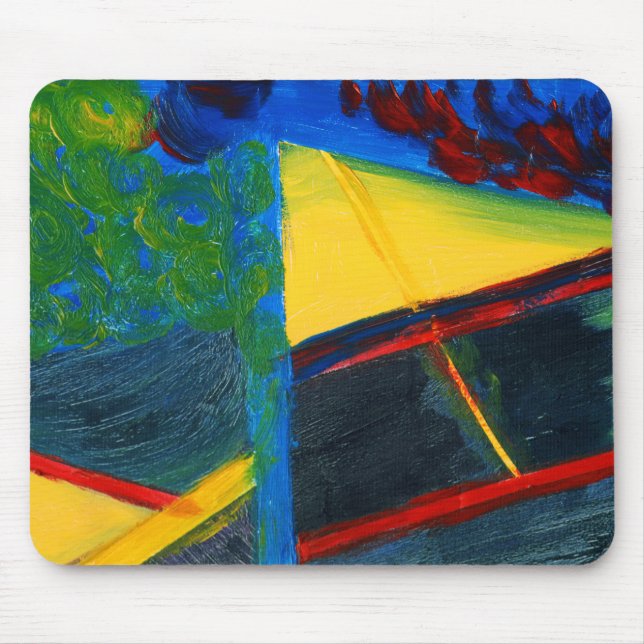 Datenschutz Bitte eins Mousepad (Vorne)