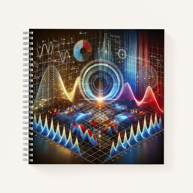 Datenvisualisierung und mathematische Einsicht Notizbuch (Vorderseite)