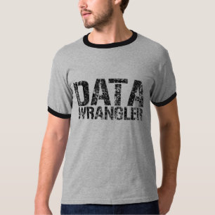 DATENwrangler-Wecker T - Shirt