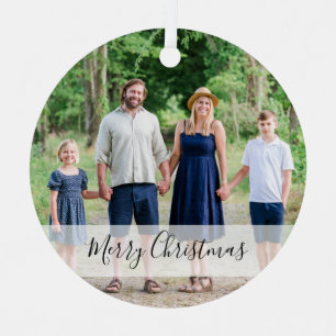 Datiertes Foto-Ornament - Sake-Geschenk Ornament Aus Metall